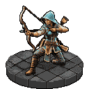 A Bandit Archer taking aim