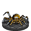 A truly enormous Huge Spider, its fangs dripping venom