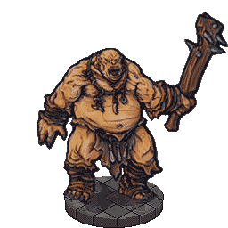 An Ogre wielding a massive club