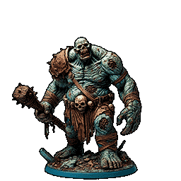 A massive Zombie Ogre, reeking of decay